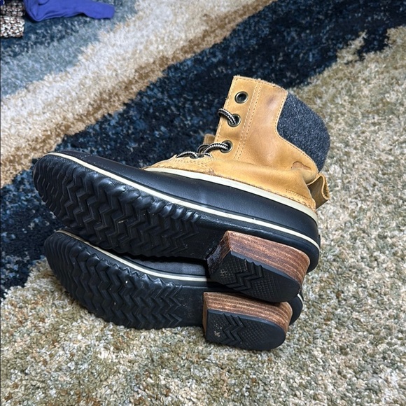 Sorel Waterproof Slimpack II Lace Boot Wool ELK/BLK Women's 7 ⭐️🎉 HOST PICK ⭐️🎉 - Picture 11 of 16